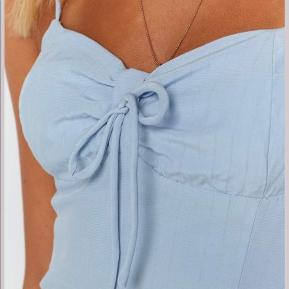 Beginning Boutique Elise Mini Dress Blue - Picture 8 of 11